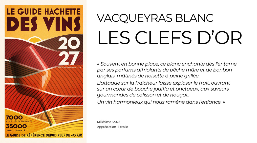 Hachette des Vins 2027 - Clefs d'Or